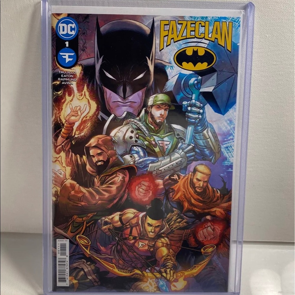 Faze Clan X Batman DC #1 Comic Book Limited Edition SOLD OUT new